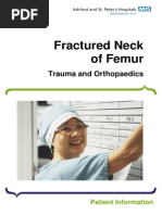 Fractured Neck of Femur