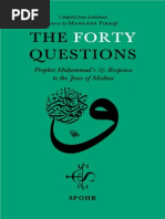 Forty Questions