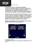 Conexi N de Bocinas