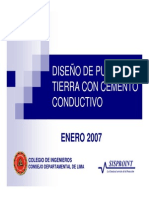 Diseno de Pat Con Cemento Conductivo