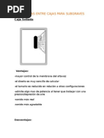 34 - DIFERENCIAS Entre Cajas SUBWOOFERS