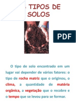 Ciencias OS TIPOS DE SOLOS 6o Ano