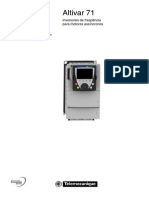 Manual de Instalação e Parametrização Altivar 71-BR