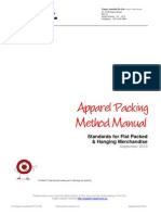 Apparel Packing Method Manual of Target Australia