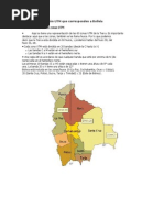 Zonas de Proyección UTM Que Corresponden A Bolivia