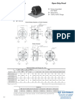 Clutch-Brake Modules Open Drip Proof