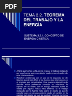 Teorema Del Trabajo y La Energía