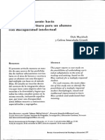 Metodo Bliss Puente Hacia La Lectura y Escritura para Un Alumno Con Discapacidad Auditiva