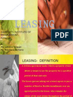 Leasing