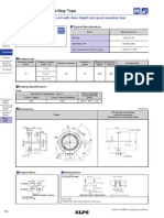 28mm Size Ring Type: A Low-Profile Unit With 4mm Height and Good Operation Feel