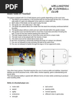 Basic Floorball Rules