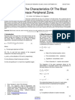 Analysis of The Characteristics of The Blast Furnace Peripheral Zone.