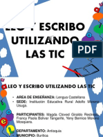 Proyecto de Aula Leo y Escribo