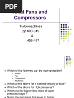 Axial Fans and Compressors