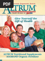 Altrum Nutritional Catalog - Multi-Vitamin, Mineral, Herbal, Superfood Supplements