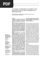 Associations of Radiological Osteoarthritis of The Hip and Knee With Locomotor Disability in The Rotterdam Study