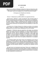 Ley-1223-2008 Se Adiciona El Cuerpo Tecnico de Investigacion CTI