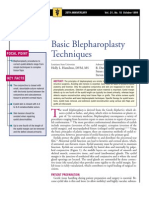 Basic Blepharoplasty Techniques