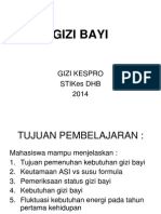 Gizi Bayi DHB 14