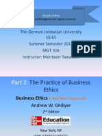 Business Ethics - Part 2 - Chapter 6