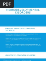 Neurodevelopmental Disorders