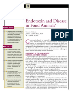 Endotoxin and Disease in Food Animals