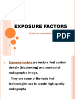 Exposure Factors: DR Hussein Ahmed Hassan