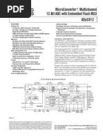 Microconverter, Multichannel 12-Bit Adc With Embedded Flash Mcu