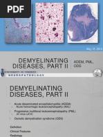 Demyelinating Diseases, Part Ii: Adem, PML, ODS