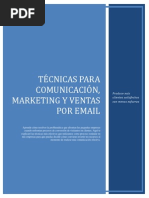 Reporte Tecnicas para Comunicacion Por Email PDF