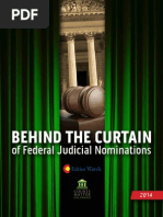 Behind The Curtain of Federal Judicial Nominations