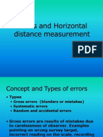 Horizontal Distance Measurement