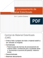 Fluxo de Processamento de Material Esterilizado