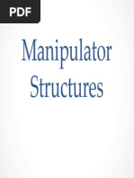 Industrial Robots Manipulator Structures