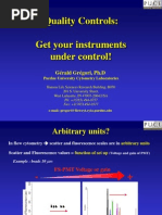 Quality Controls: Get Your Instruments Under Control!: Gérald Grégori, PH.D