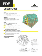 YellaWood Greenhouse Design Plans