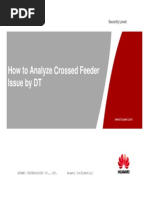 How To Analyze Crossed Feeder Issue by DT: Security Level