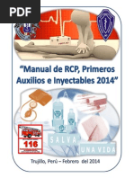 Manual RCP, Primeros Auxilios Inyectables 2014