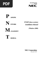 P N M T: PNMT (Java Version) Installation Manual