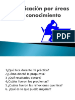 Planificación Por Áreas de Conocimiento