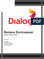 Dialog Telecom PLC - Business Environmen