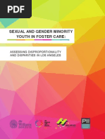 Sexual and Gender Minority Youth in Los Angeles County Foster Care: Assessing Disproportionately and Disparities