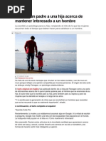 Carta de Un Padre A Una Hija Acerca de Mantener Interesado A Un Hombre