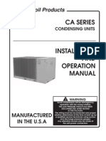 AAON CA Series Condensing Unit IOM