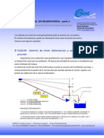 Dorot Boletín Técnico #11 - Control de Nivel en Depósitos - Parte 2