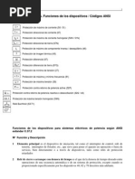 Simbologia de Protecciones ANSI PDF