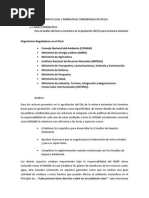 Analisis Del Marco Legal y Normativas Consideradas en Un Eia