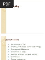 Perl Scripting