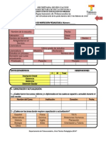 Formato de Visita de Inspeccion Pedagogica