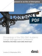 The 19th DMI International Design Management Research Conference